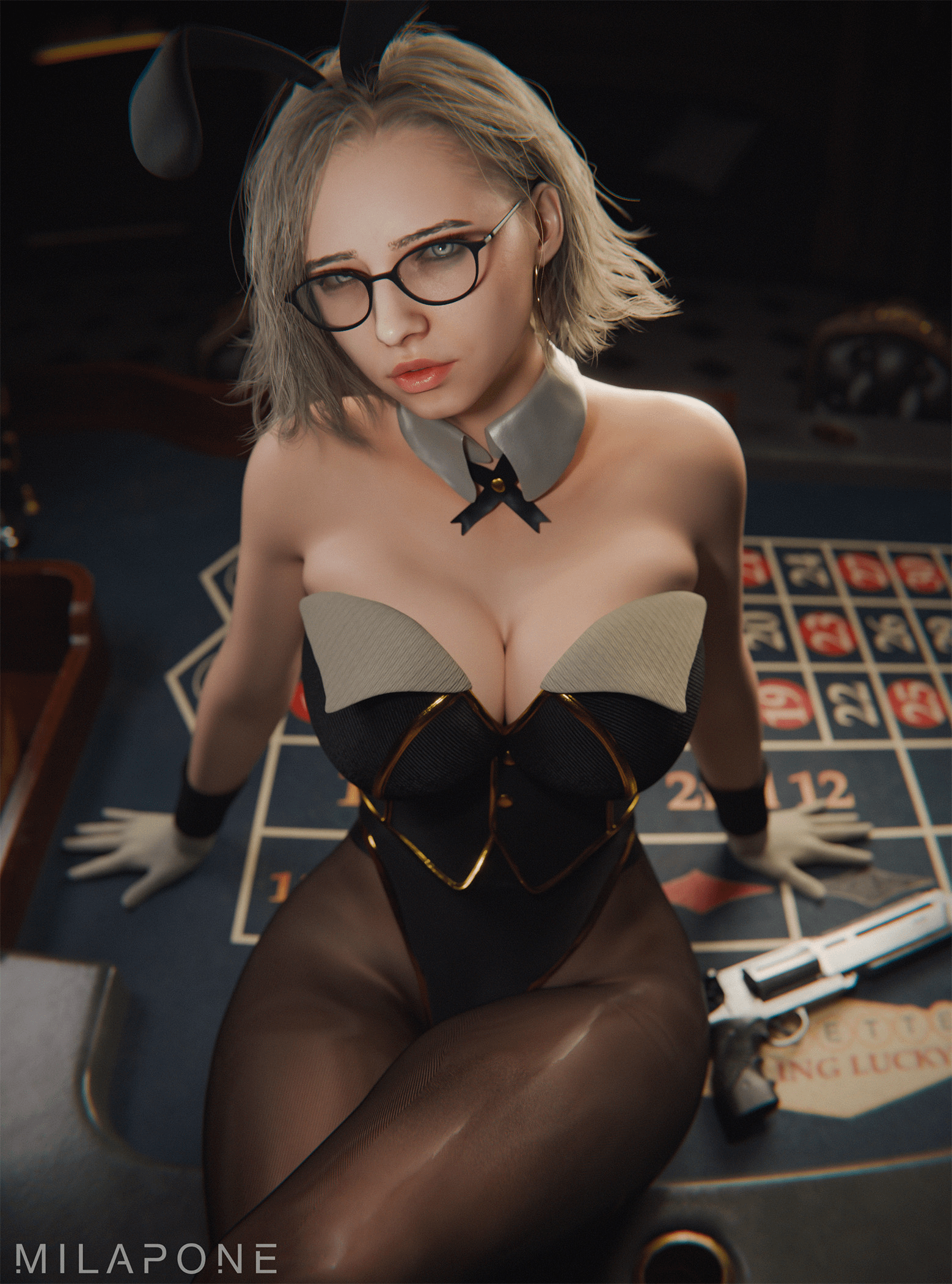 Grace  Wanna Play  Milapone Resident Evil Requiem  3D Porn 